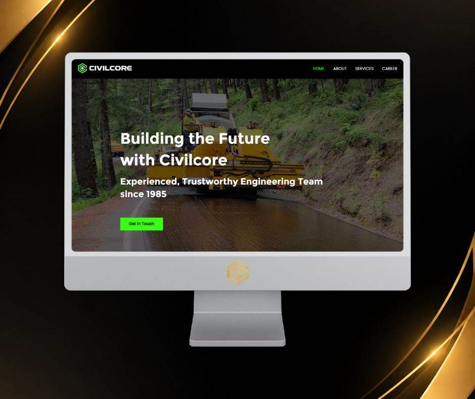 Civilcore website screenshot
