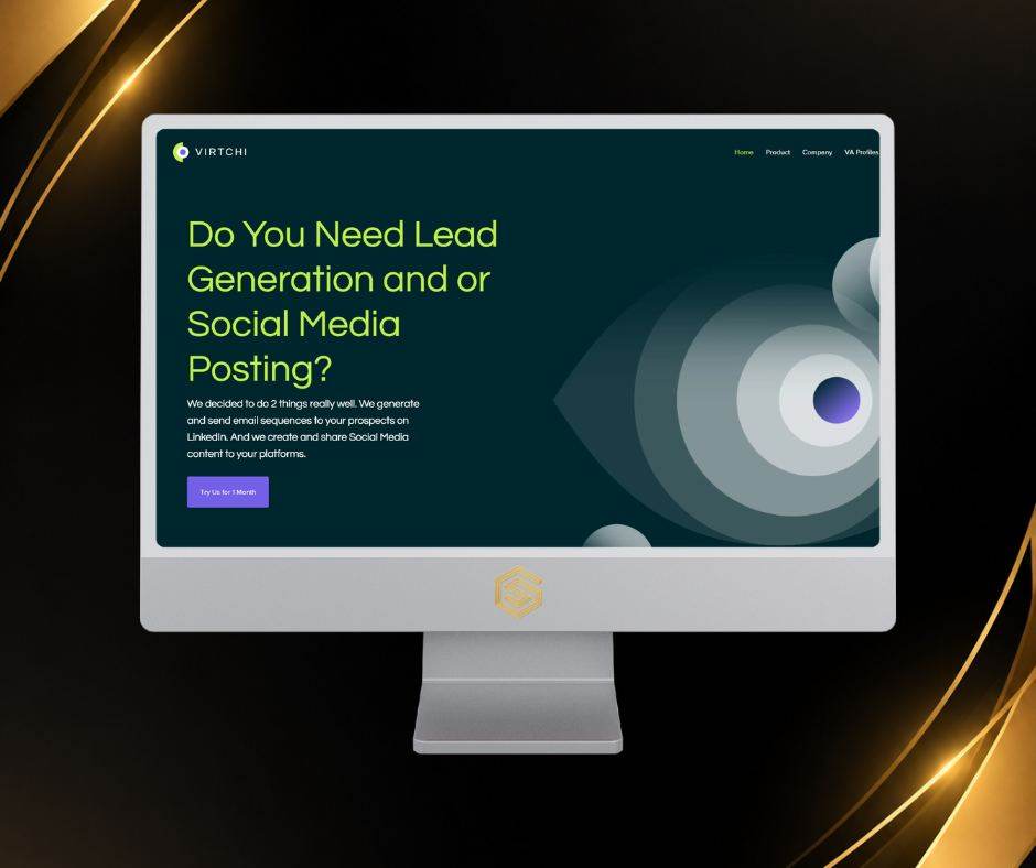 Virtchi website screenshot