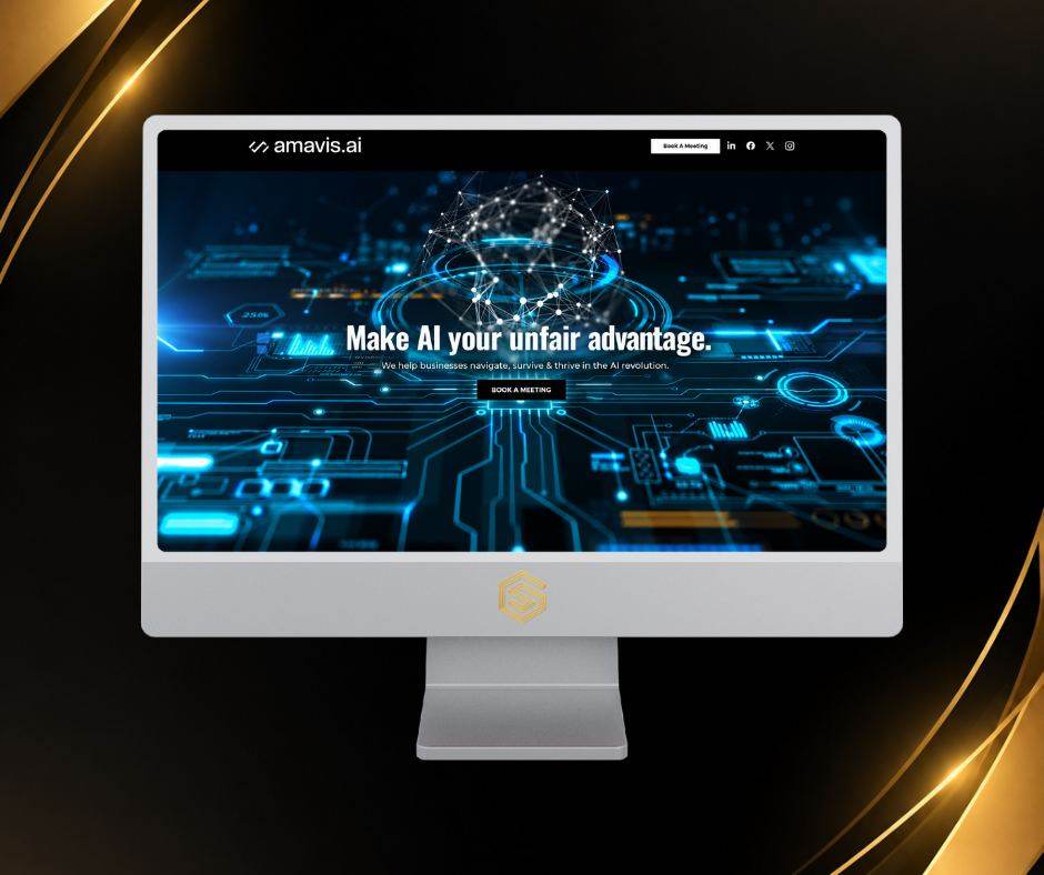 Amavis.ai website screenshot